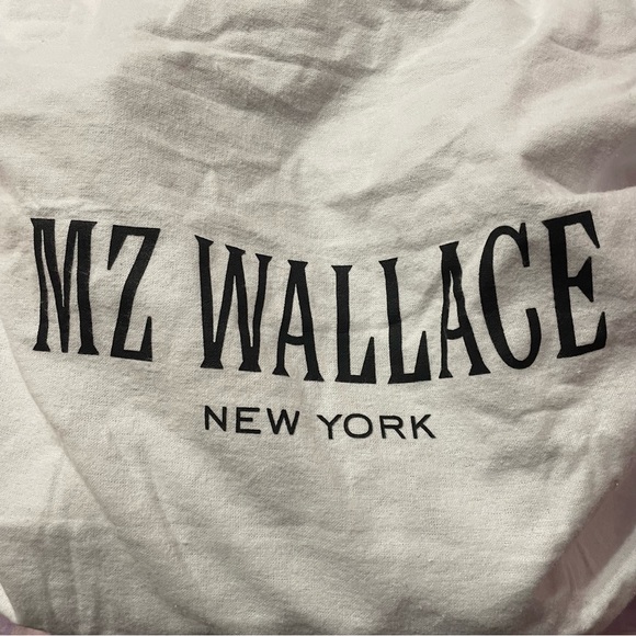 mz wallace- dove gray grey marlena detailed medium sized backpack nwt - Picture 12 of 12